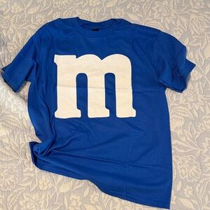 Gildan Royal Blue T-Shirt with White M&M Logo